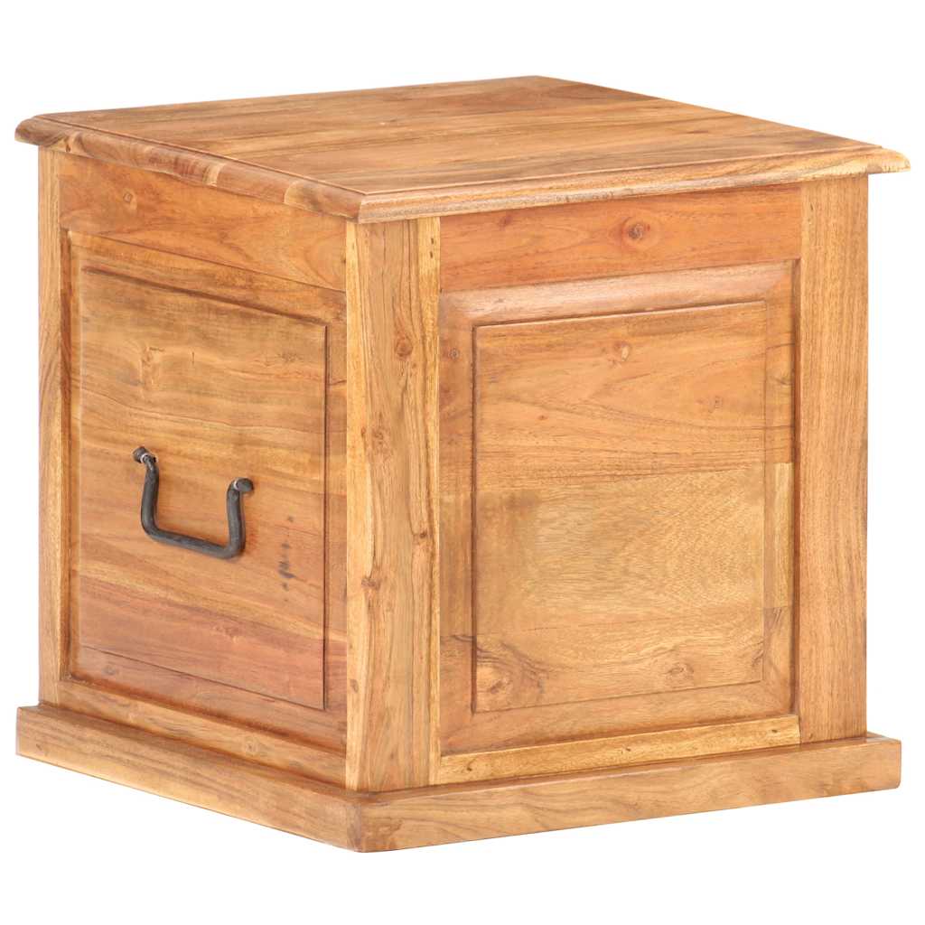 289649 vidaXL Chest 40x40x40 cm Solid Acacia Wood