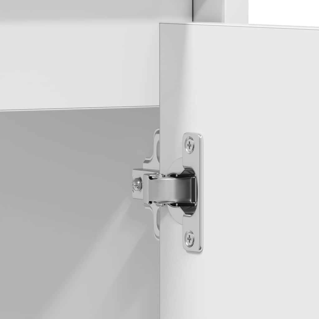 Bathroom Cabinet White 60x33x60 cm Engineered Wood