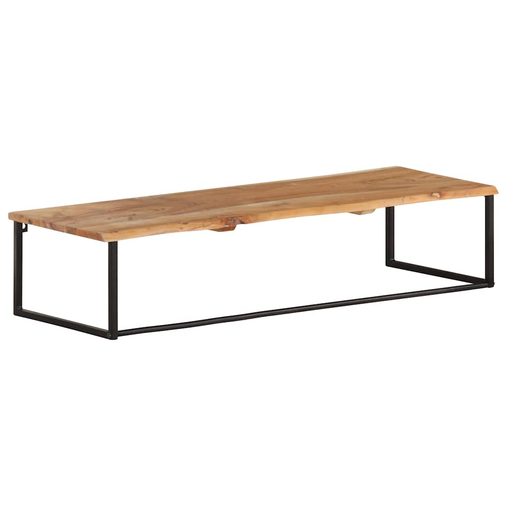 320251 vidaXL Peg with Live Edge 100x35x22 cm Solid Acacia Wood