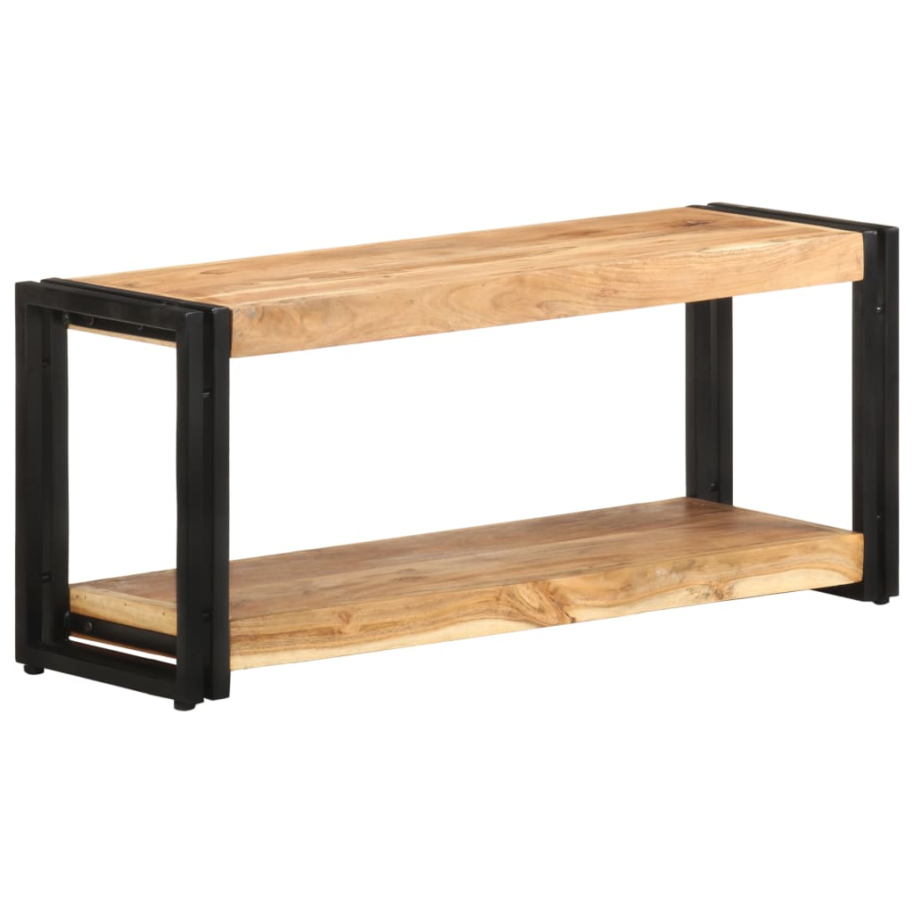 TV Cabinet | Wooden tones | Solid acacia wood | 90 cm | TV Cabinet