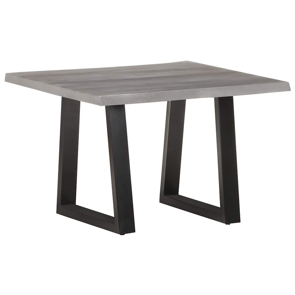 321045 vidaXL Coffee Table with Live Edges 60x60x40 cm Solid Acacia Wood