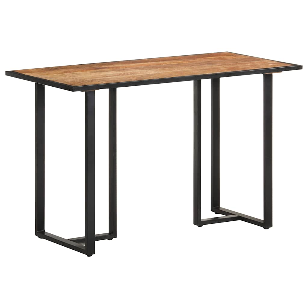320689 vidaXL Dining Table 120 cm Rough Mango Wood