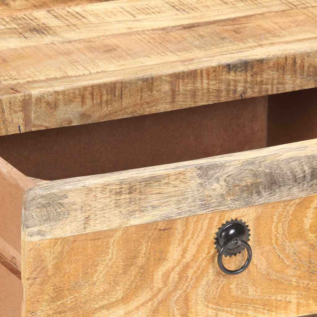 320458 vidaXL Coffee Table 90x60x29 cm Rough Mango Wood