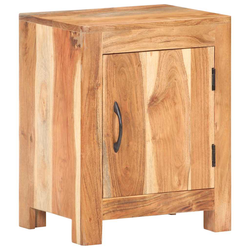 320474 vidaXL Bedside Cabinet 40x30x50 cm Solid Acacia Wood
