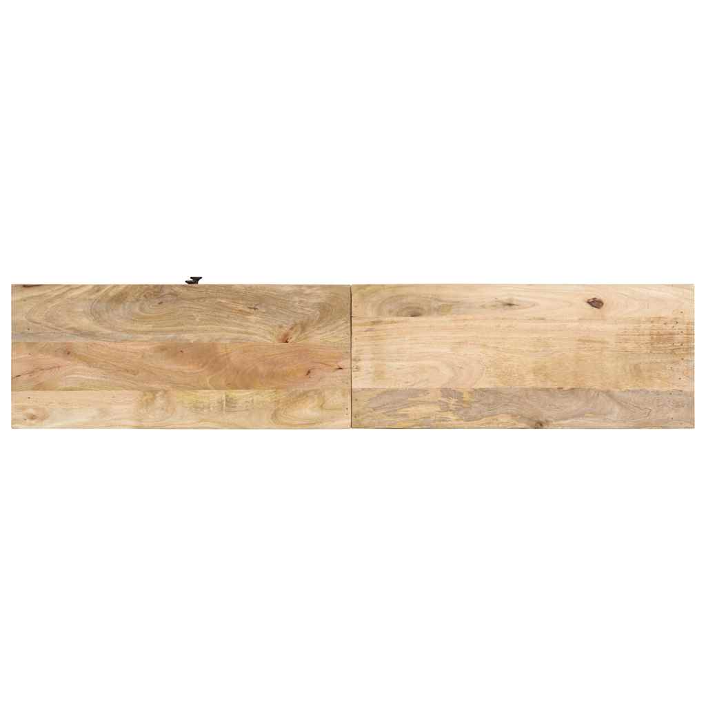 320797 vidaXL TV Cabinet 140x30x50 cm Solid Mango Wood
