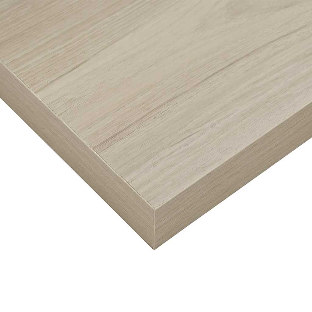 Wall Shelf | Oak | Honeycomb MDF, Metal | 60x23.5x3.8 cm | Wall mounting