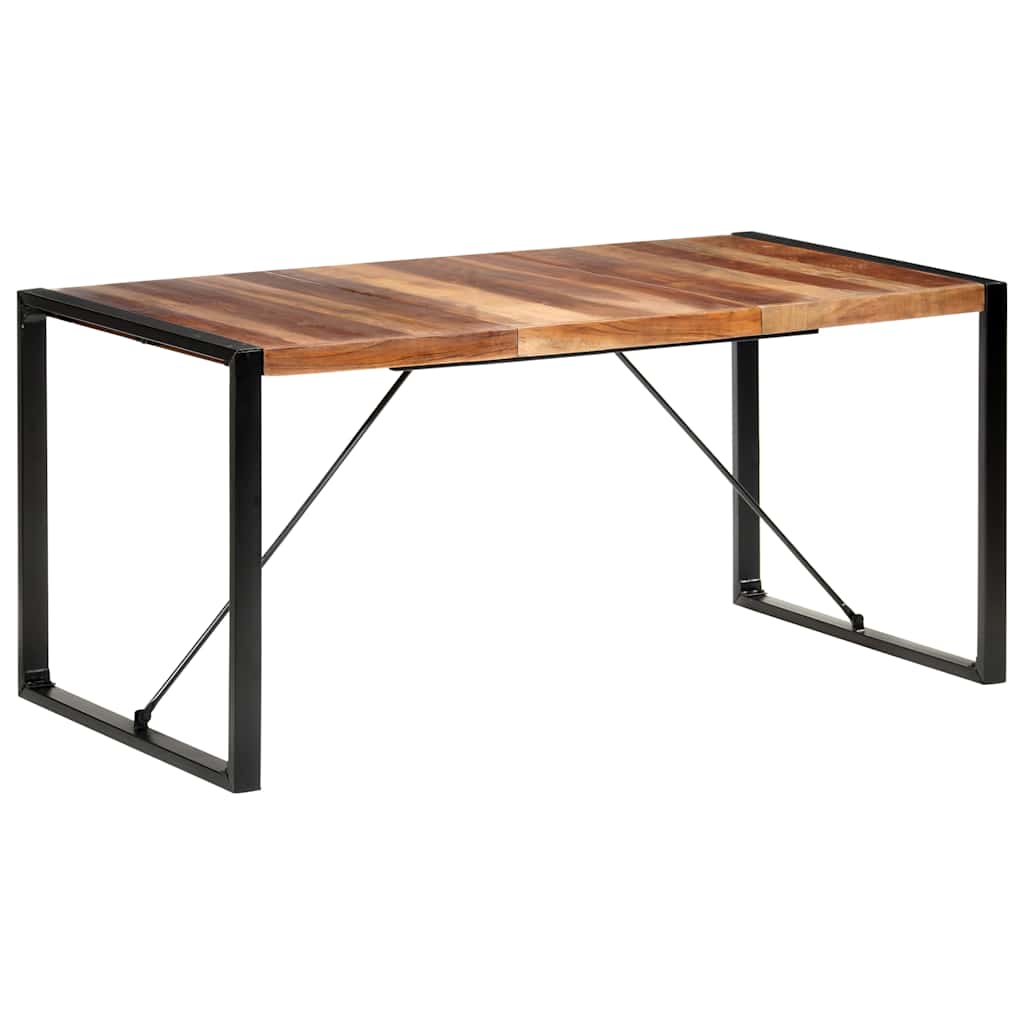 Dining Table 160x80x75 cm Solid Wood