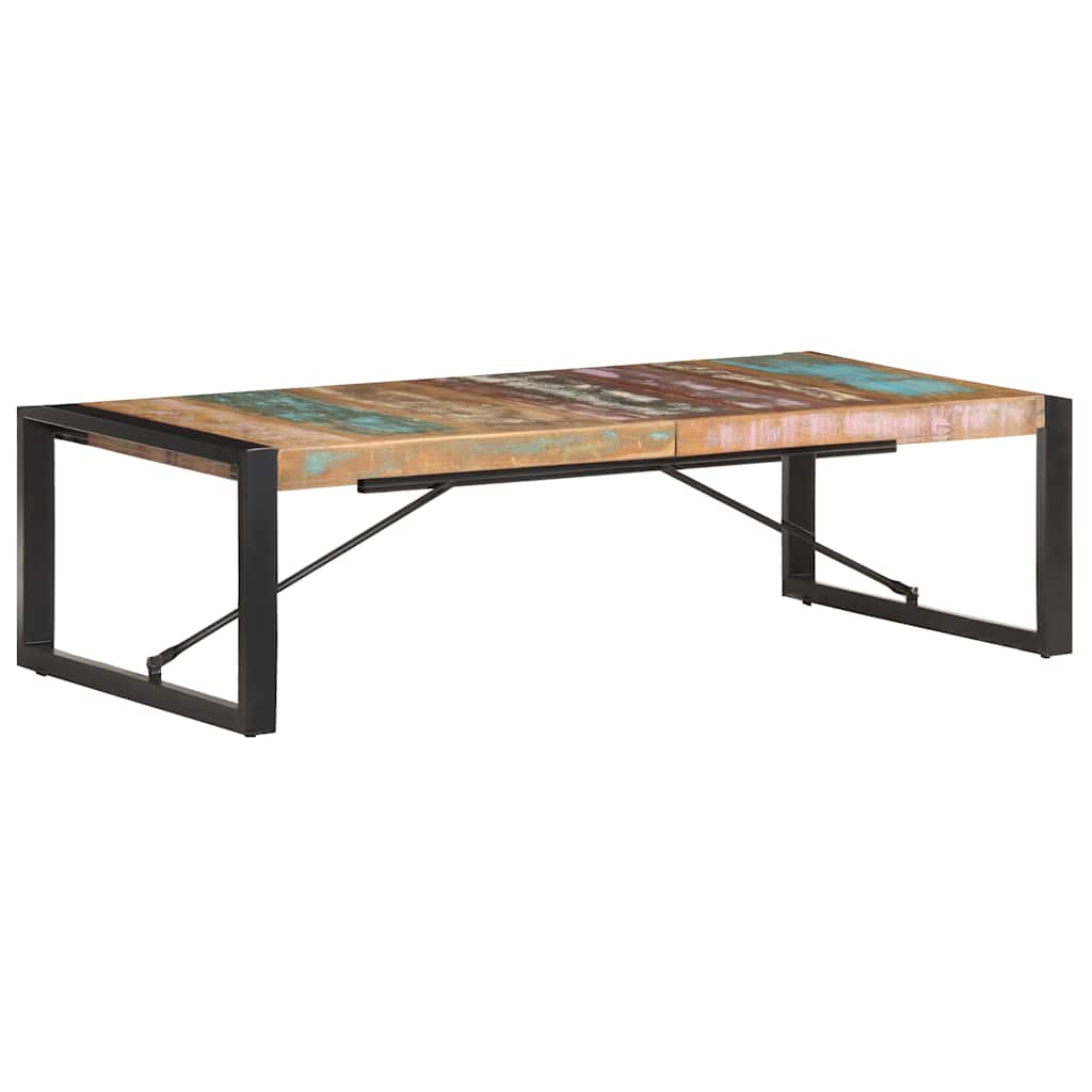 321585 vidaXL Coffee Table 140x70x40 cm Solid Reclaimed Wood