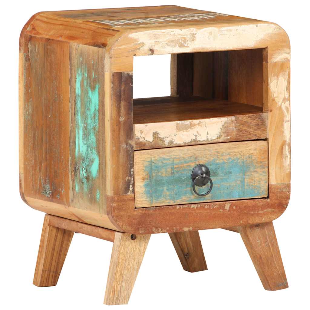 321615 vidaXL Bedside Cabinet 30x30x41 cm Solid Reclaimed Wood