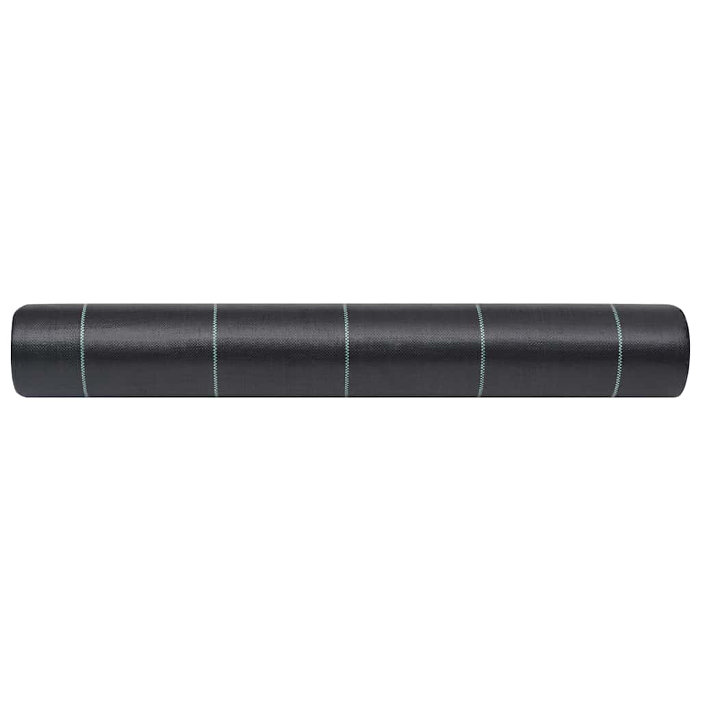 313068 vidaXL Weed & Root Control Mat Black 2x100 m PP