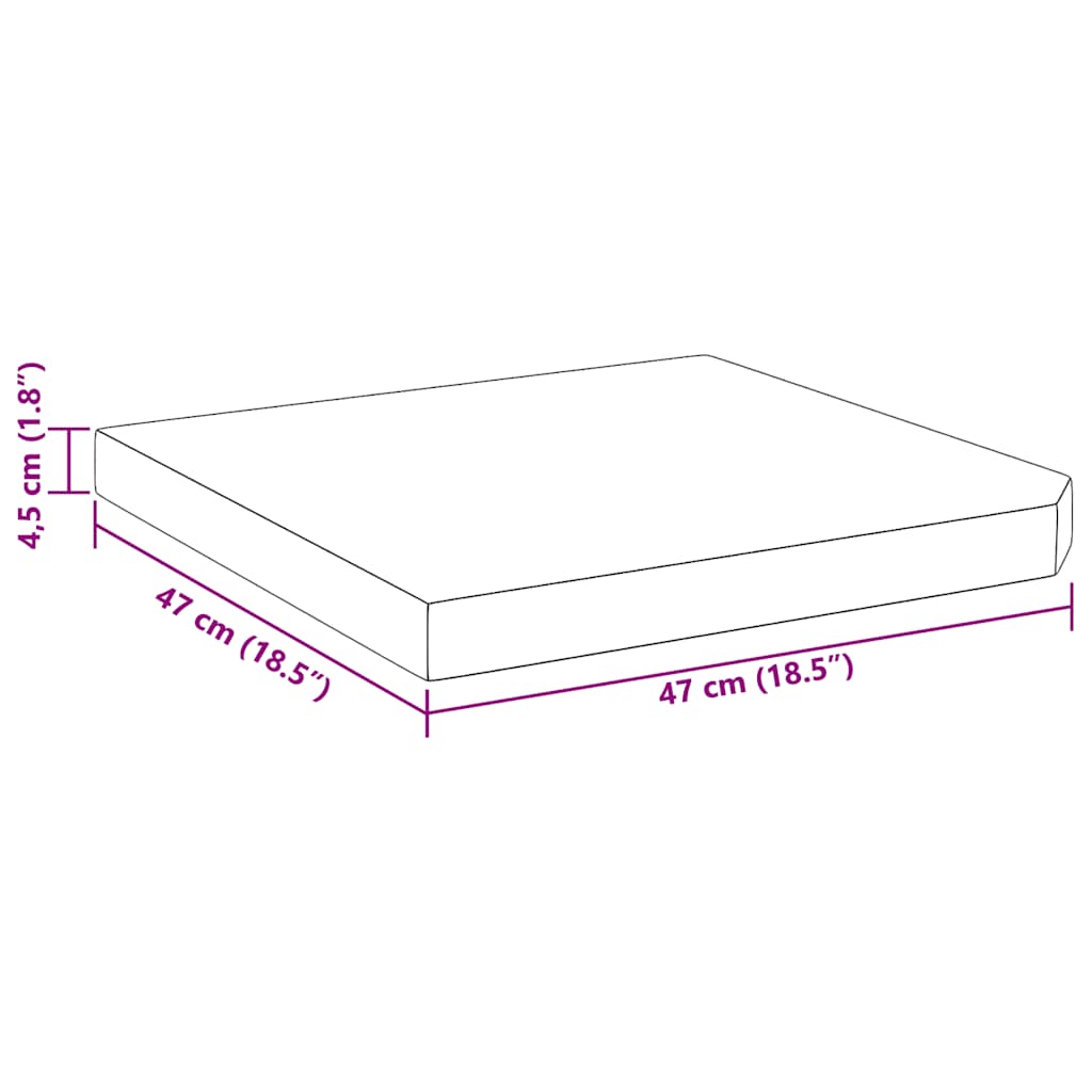 313669 vidaXL Umbrella Weight Plate Black Granite Square 25 kg