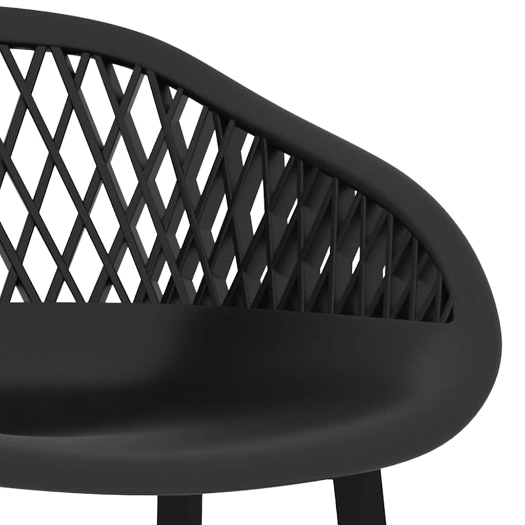 Bar Set | Black | MDF, Metal, PP | Standard | Ergonomic | Bar Set