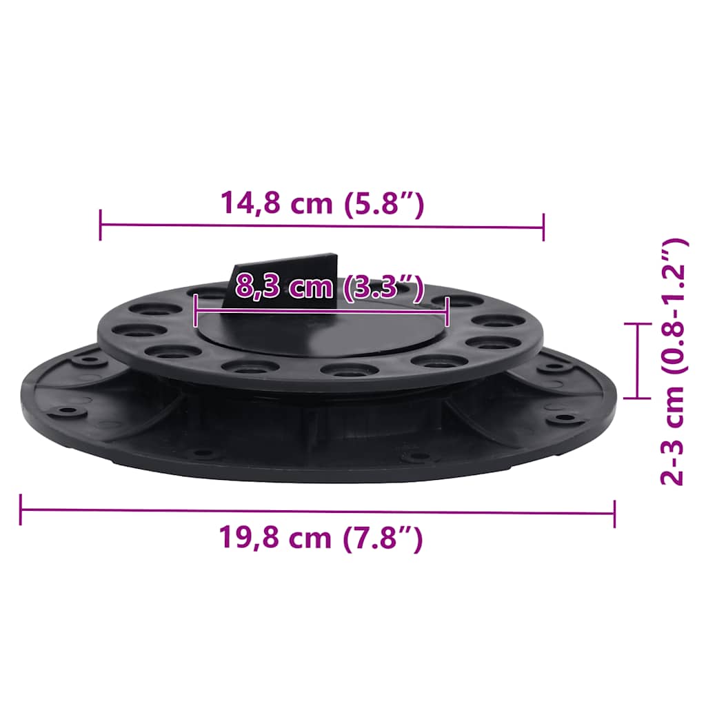 Adjustable Feet for Decking 10 pcs 20-30 mm