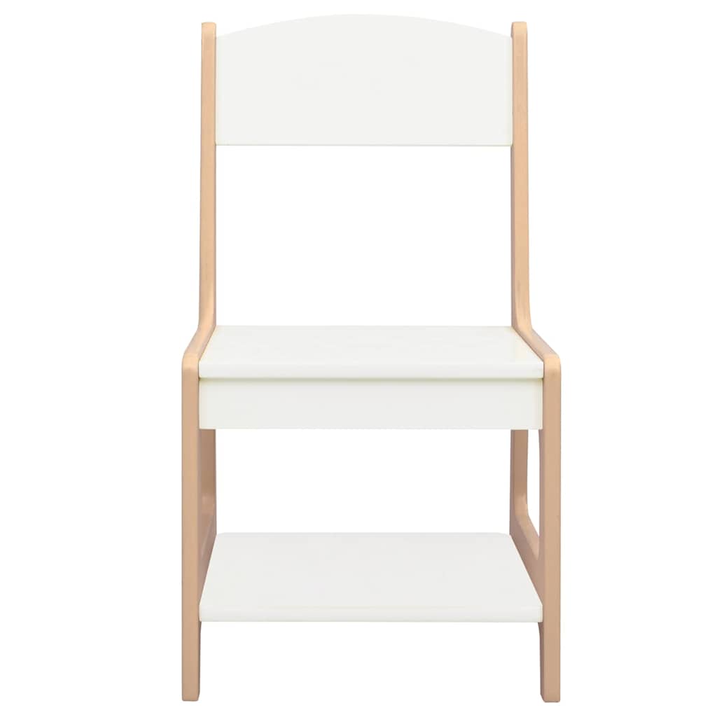 80284 vidaXL Children's Table with 2 Chairs MDF