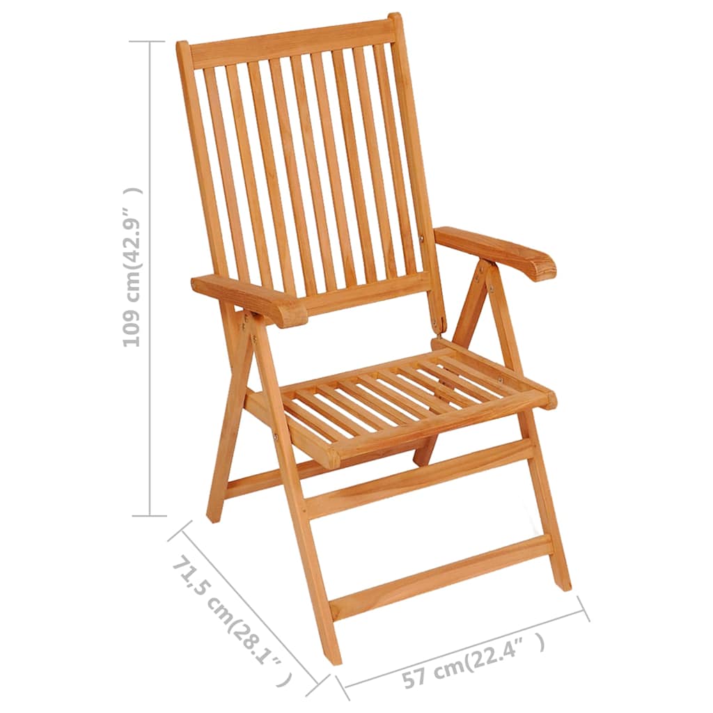 Garden Dining Set | Warm Teak