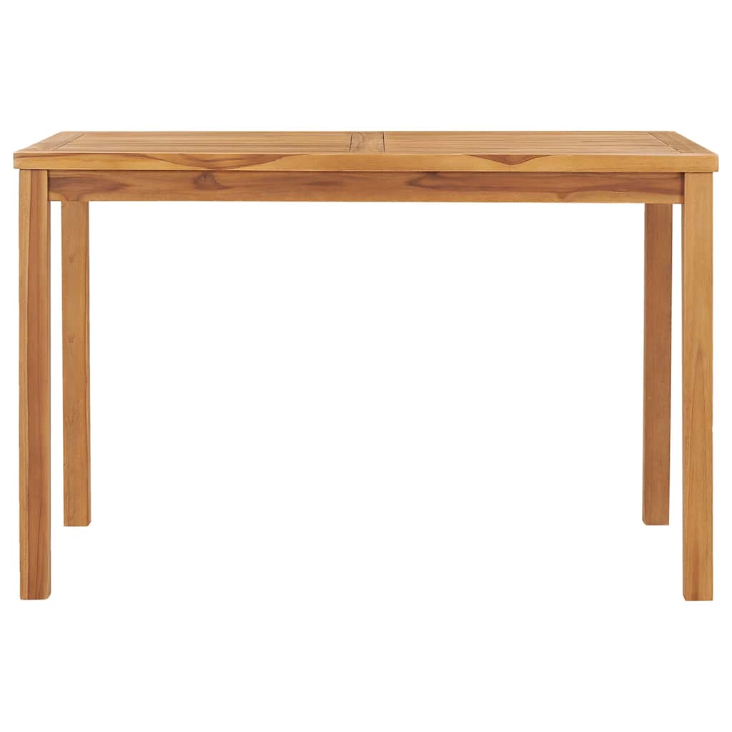 7 Piece Garden Dining Set 120x70 cm Solid Teak Wood