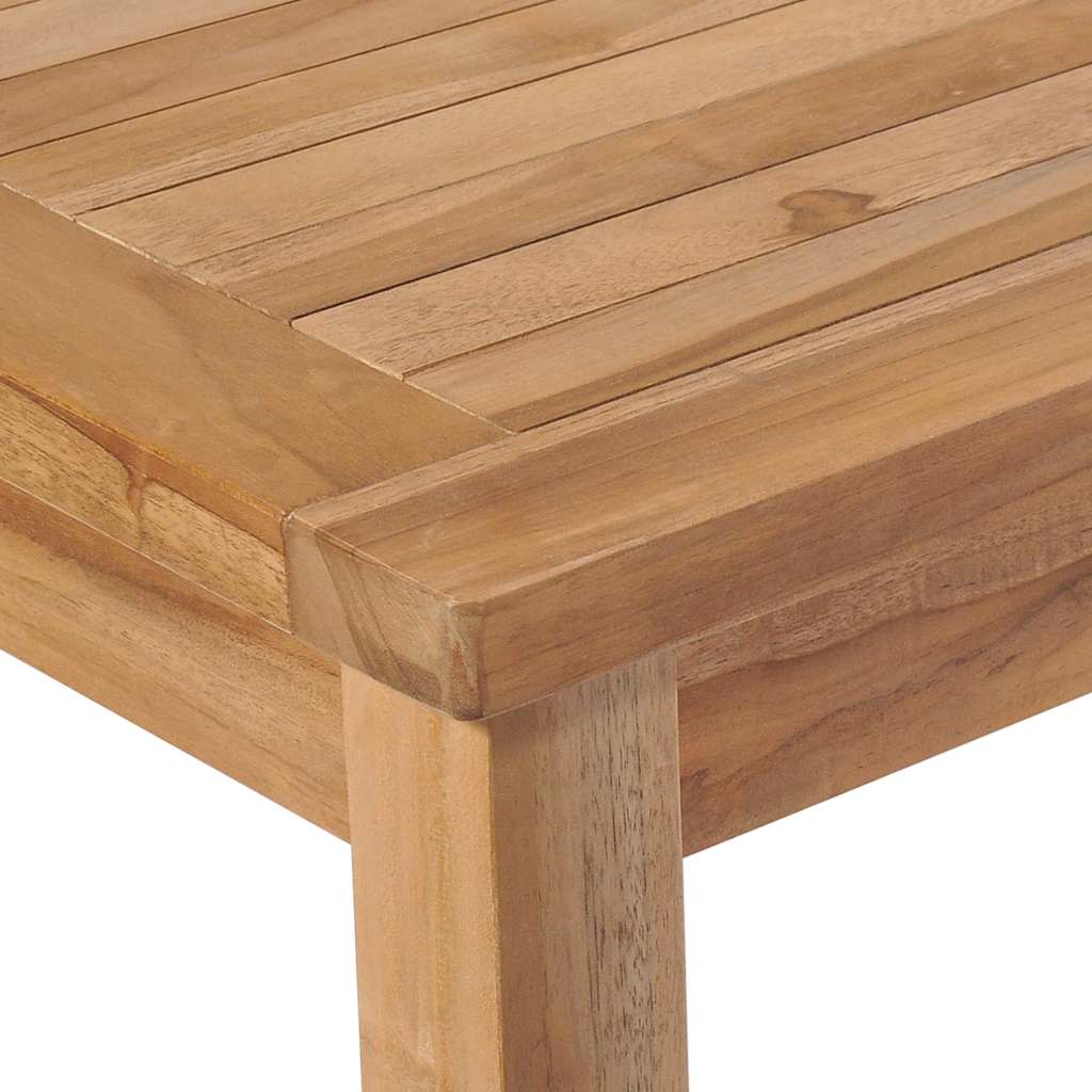 Garden Dining Set | Natural Teak | Solid Teak Wood | 7-Piece Set