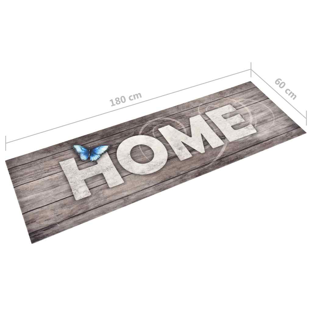 315974 vidaXL Kitchen Carpet Washable Home 60x180 cm
