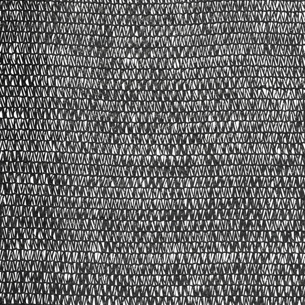 Privacy Net Black 2x25 m HDPE 150 g/m²