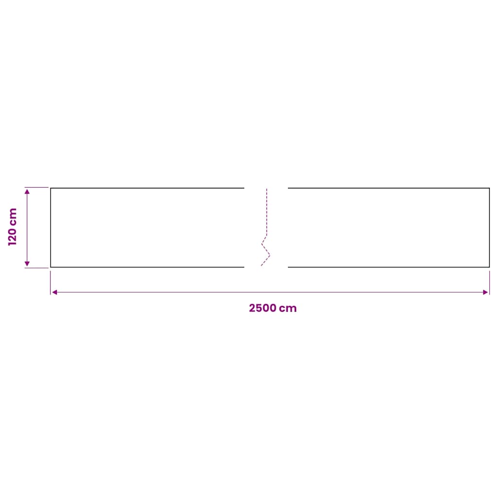 Privacy Net Green 1,2x25 m HDPE 150 g/m²