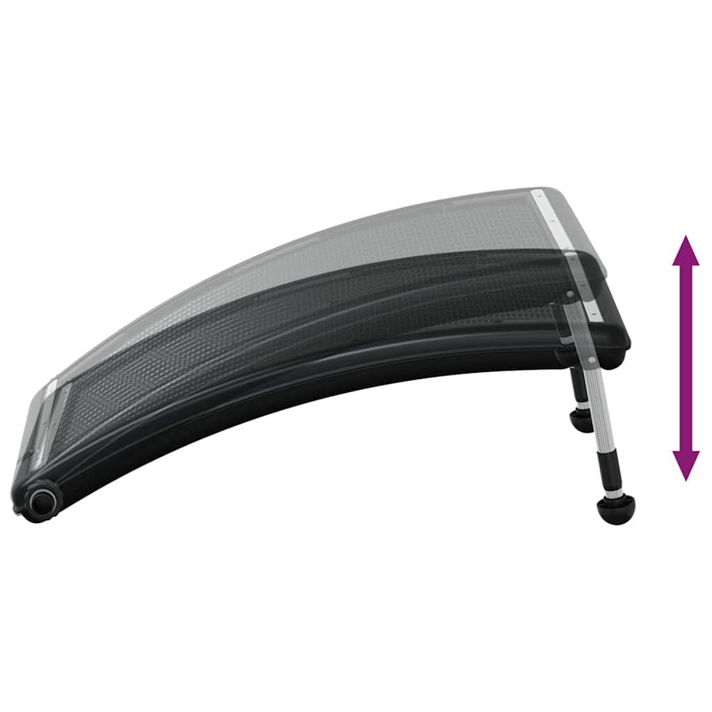 Curved Pool Solar Heating Panels 2 pcs 110x65 cm