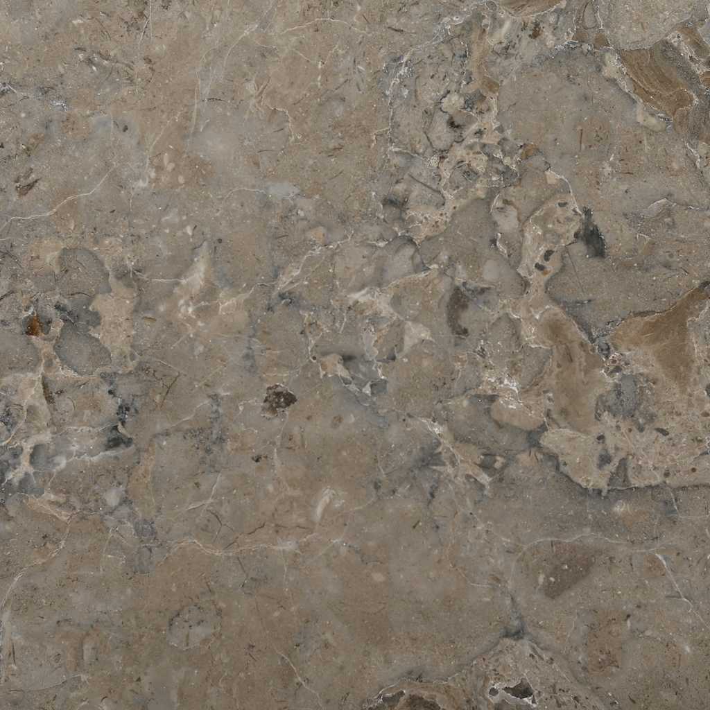 Table Top Grey Ø40x2.5 cm Marble