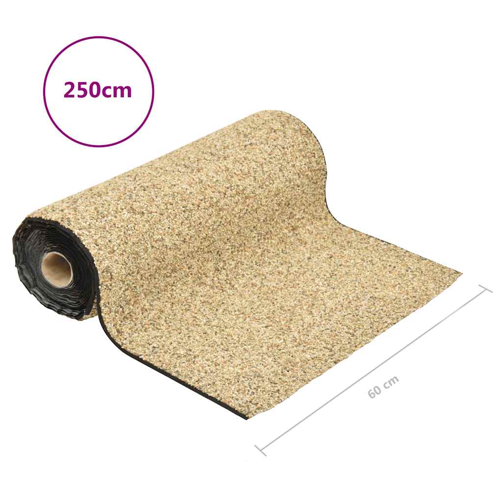 149522 vidaXL Stone Liner Natural Sand 250x60 cm