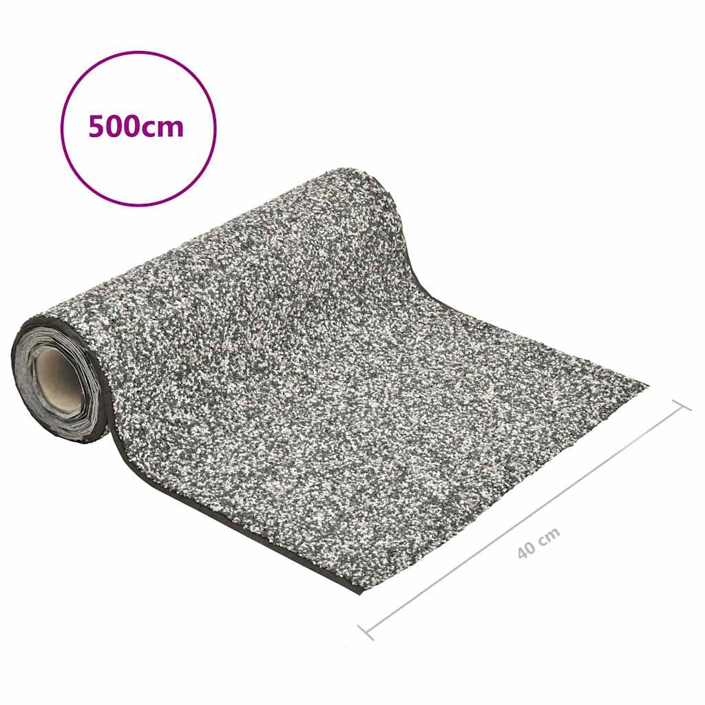 149527 vidaXL Stone Liner Grey 500x40 cm