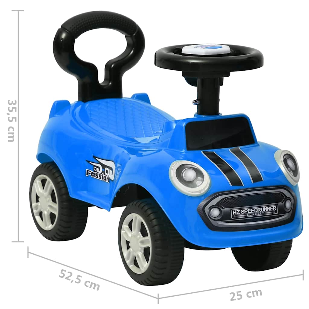 80334 vidaXL Step Car Blue