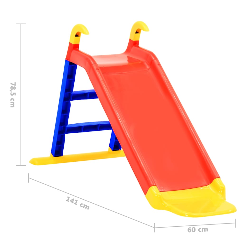 316179 vidaXL Slide for Kids 141 cm PP