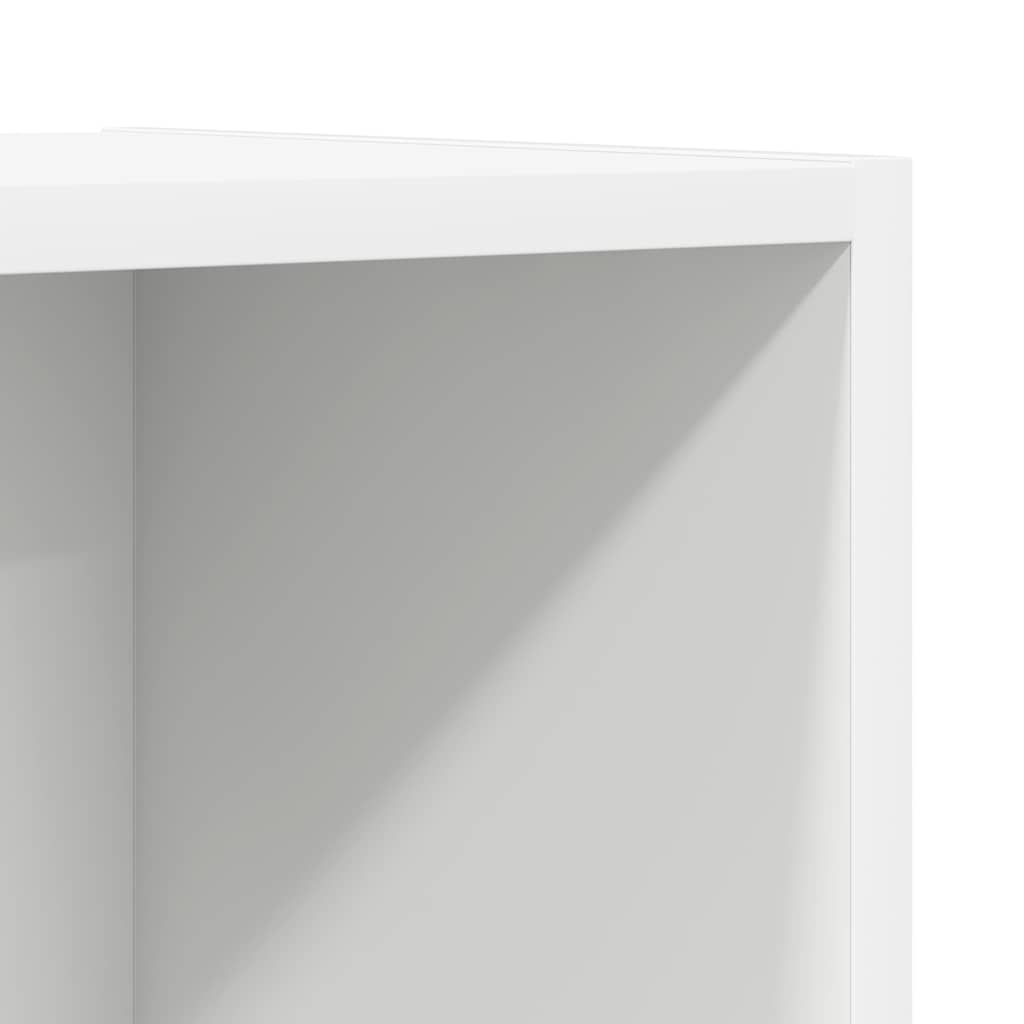 805480 vidaXL Wall-mounted TV Cabinet White 37x37x107 cm Engineered Wood