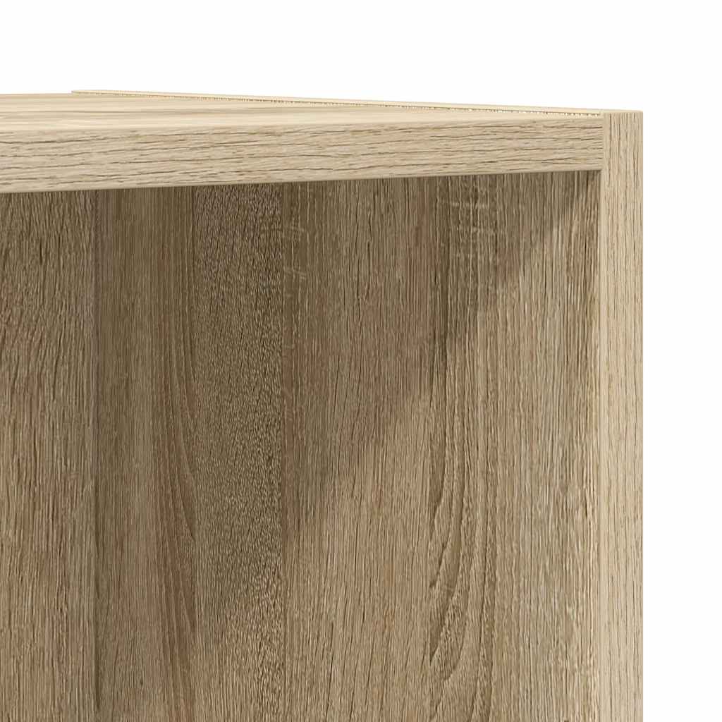 Wall-mounted TV Cabinet Sonoma Oak 37x37x107 cm Engineered Wood