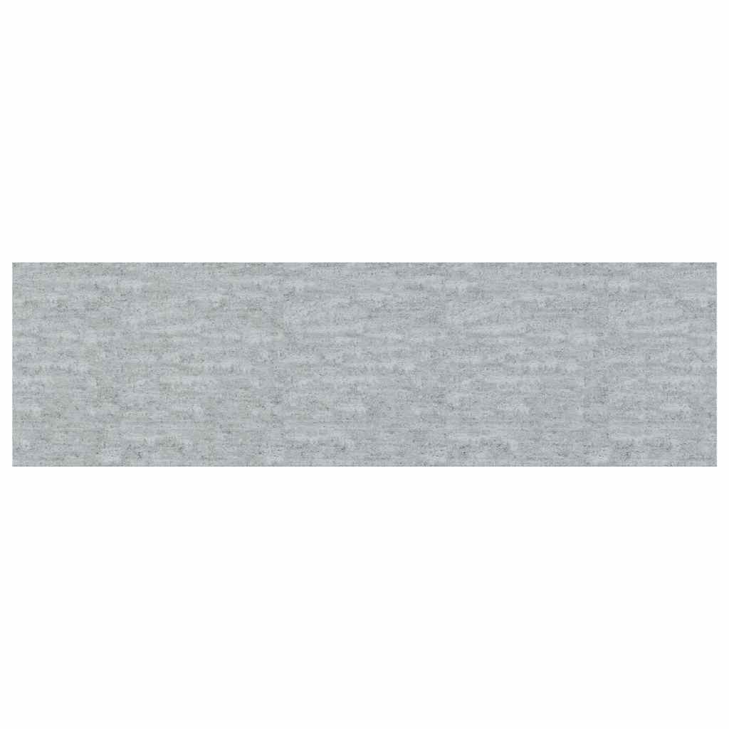 326601 vidaXL Floating Wall Shelves 2 pcs Concrete Grey 80x23,5x3,8 cm MDF