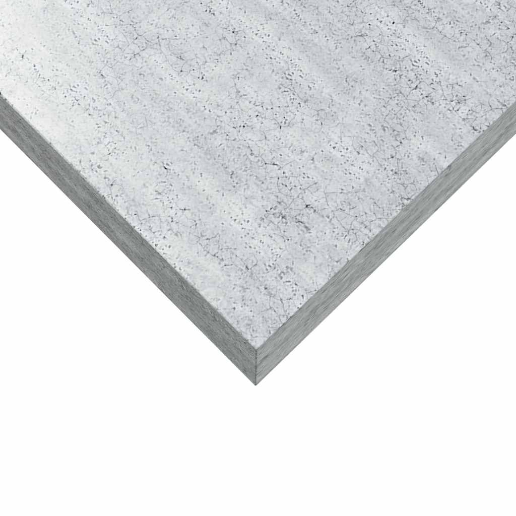 326603 vidaXL Floating Wall Shelf Concrete Grey 90x23,5x3,8 cm MDF