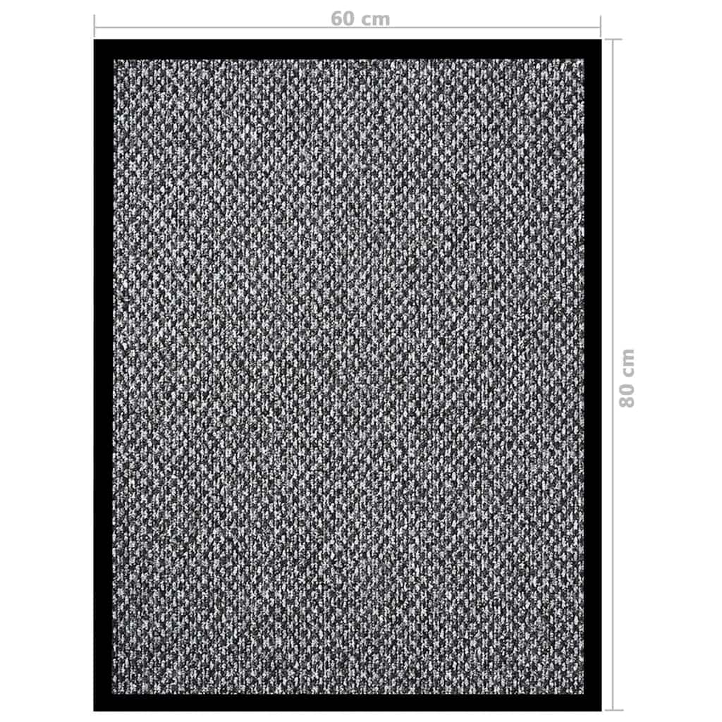 Doormat Grey 60x80 cm