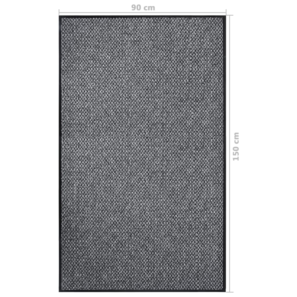 Doormat Grey 90x150 cm