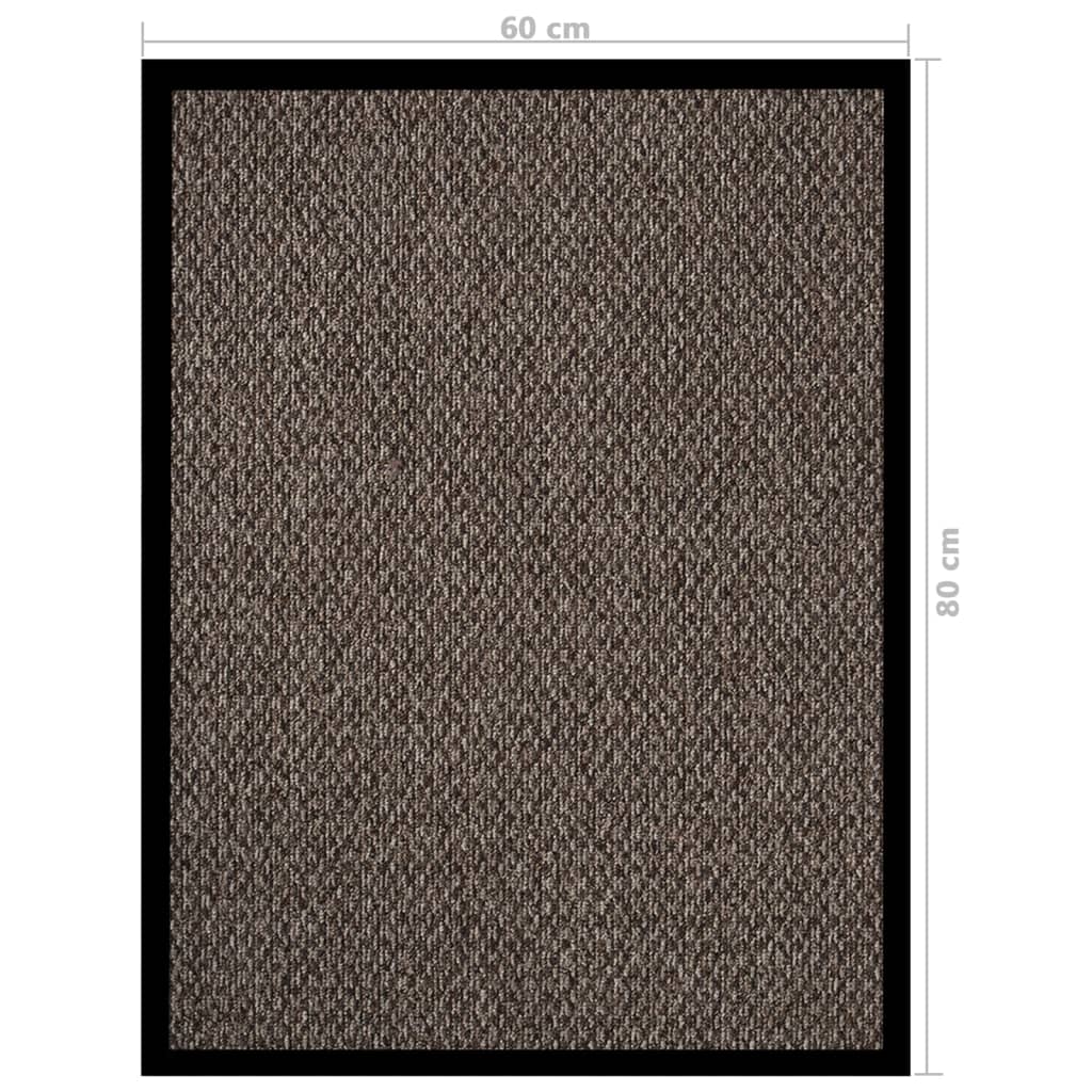 Doormat Beige 60x80 cm