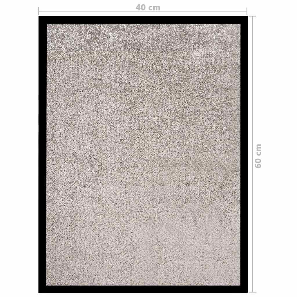 Doormat Grey 40x60 cm