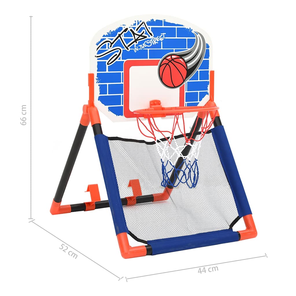 Children Basketball Set Multifunctional Floor and Wall