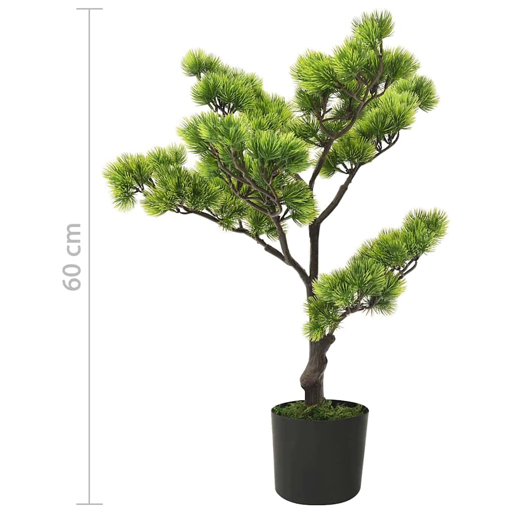 Artificial Pinus Bonsai with Pot 60 cm Green