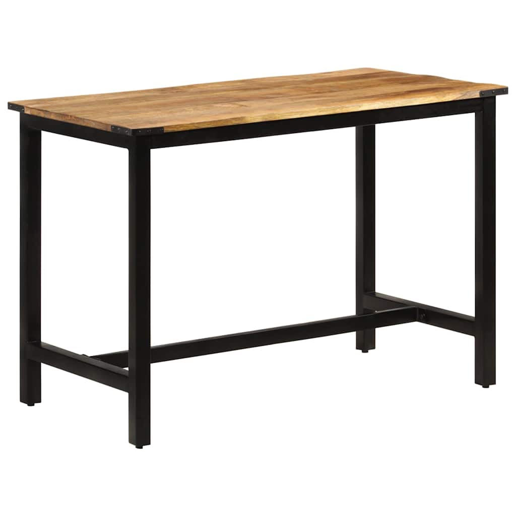 337071 vidaXL Dining Table 110x60x76 cm Solid Wood Mango