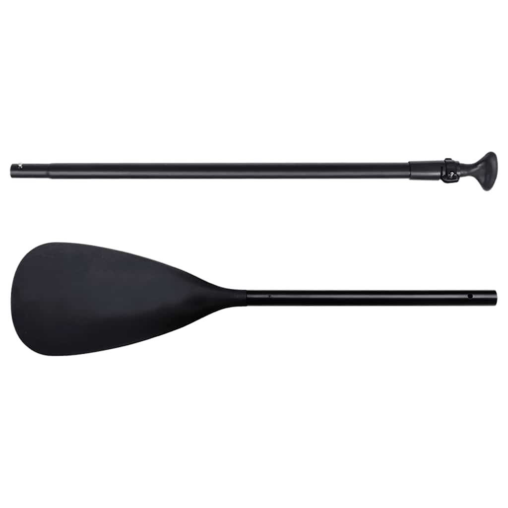 93392 vidaXL Inflatable Stand Up Paddle Board Set Black 360x81x10 cm