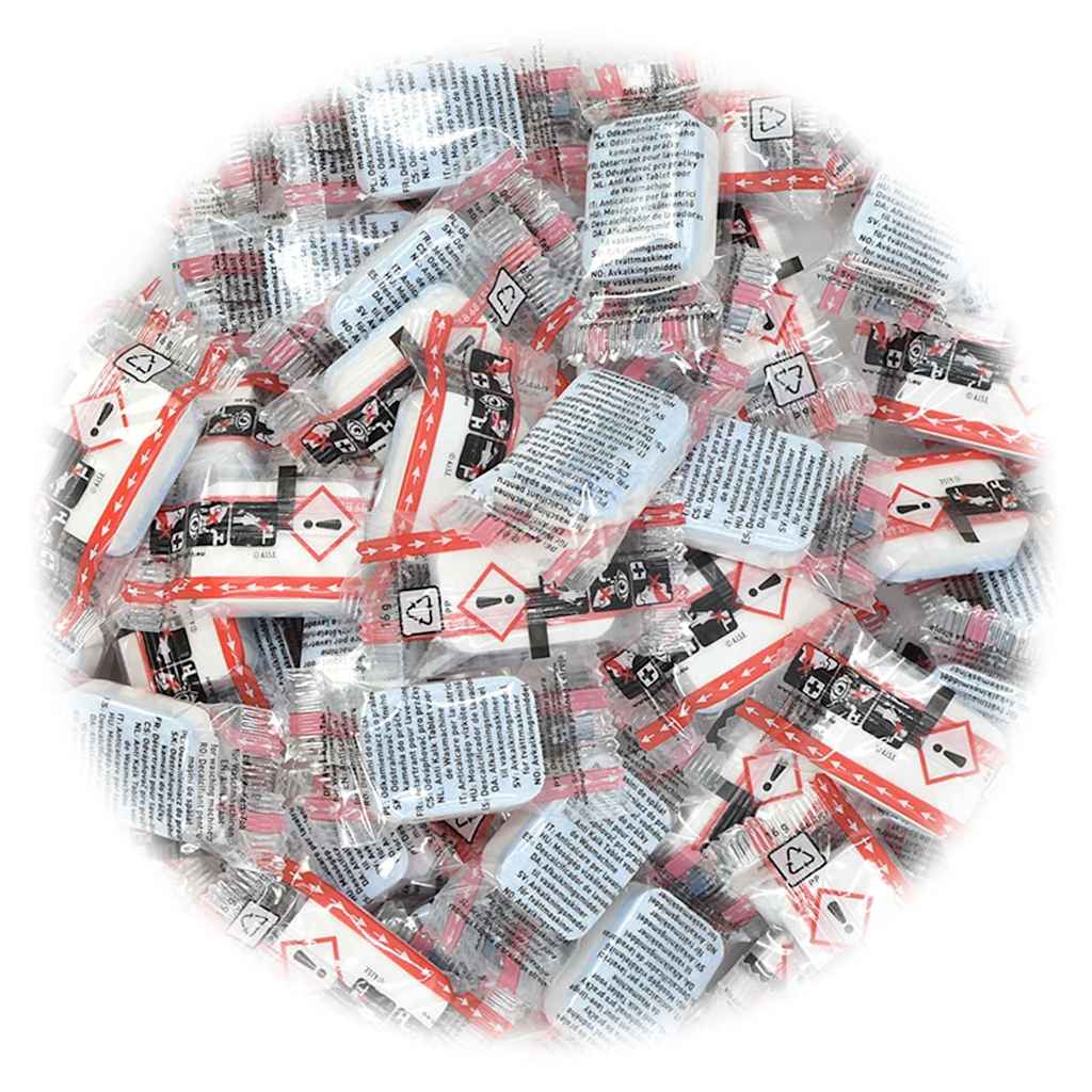 51651 vidaXL Washing Machine Detergent Tablets 100pcs Prevent Limescale&Dirt