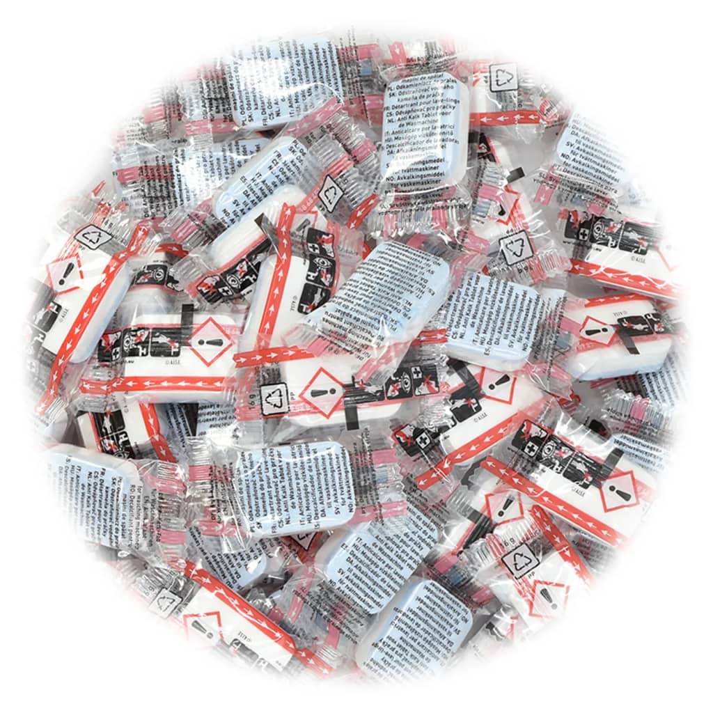 51652 vidaXL Washing Machine Detergent Tablets 200pcs Prevent Limescale&Dirt