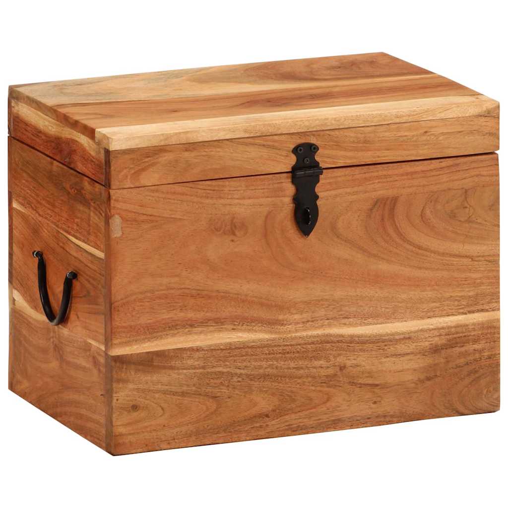 338482 vidaXL Storage Box 39x28x31 cm Solid Wood Acacia