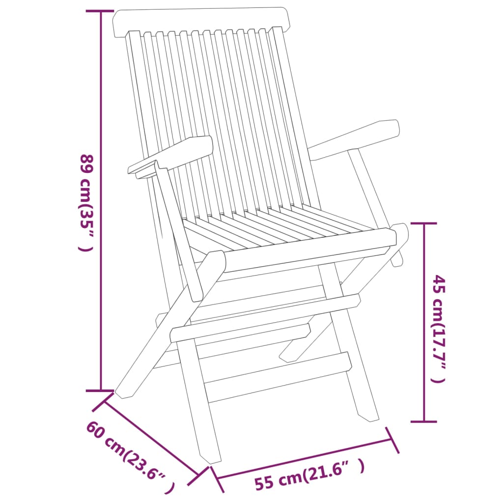 Garden Dining Set | Natural Teak