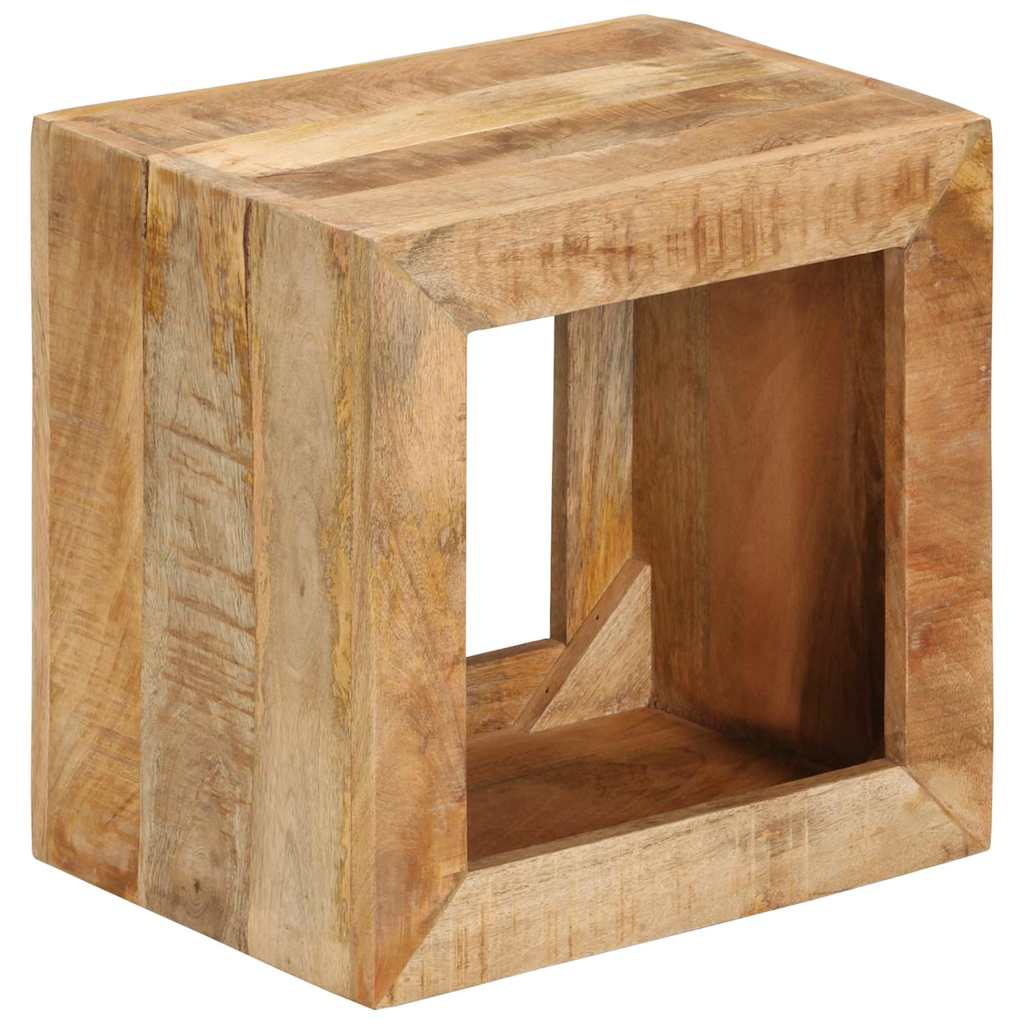 337838 vidaXL Stool 40x30x40 cm Solid Wood Mango