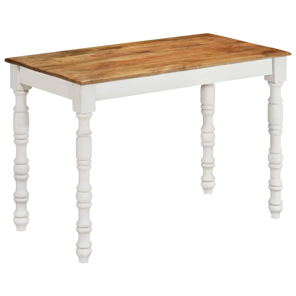 337839 vidaXL Dining Table 110x60x76 cm Solid Wood Mango