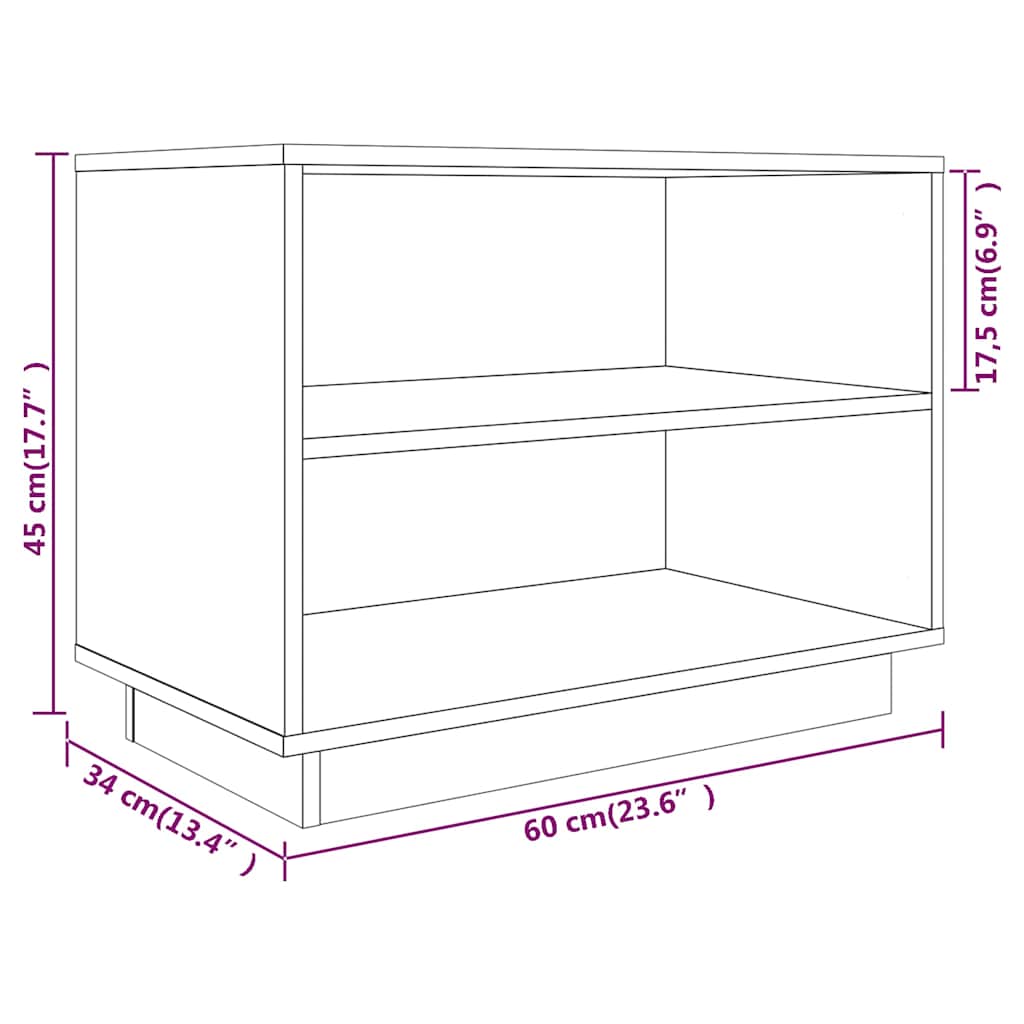 Shoe Cabinet | Natural Wood | Solid Pine Wood | Compact | Shoe Cabinet