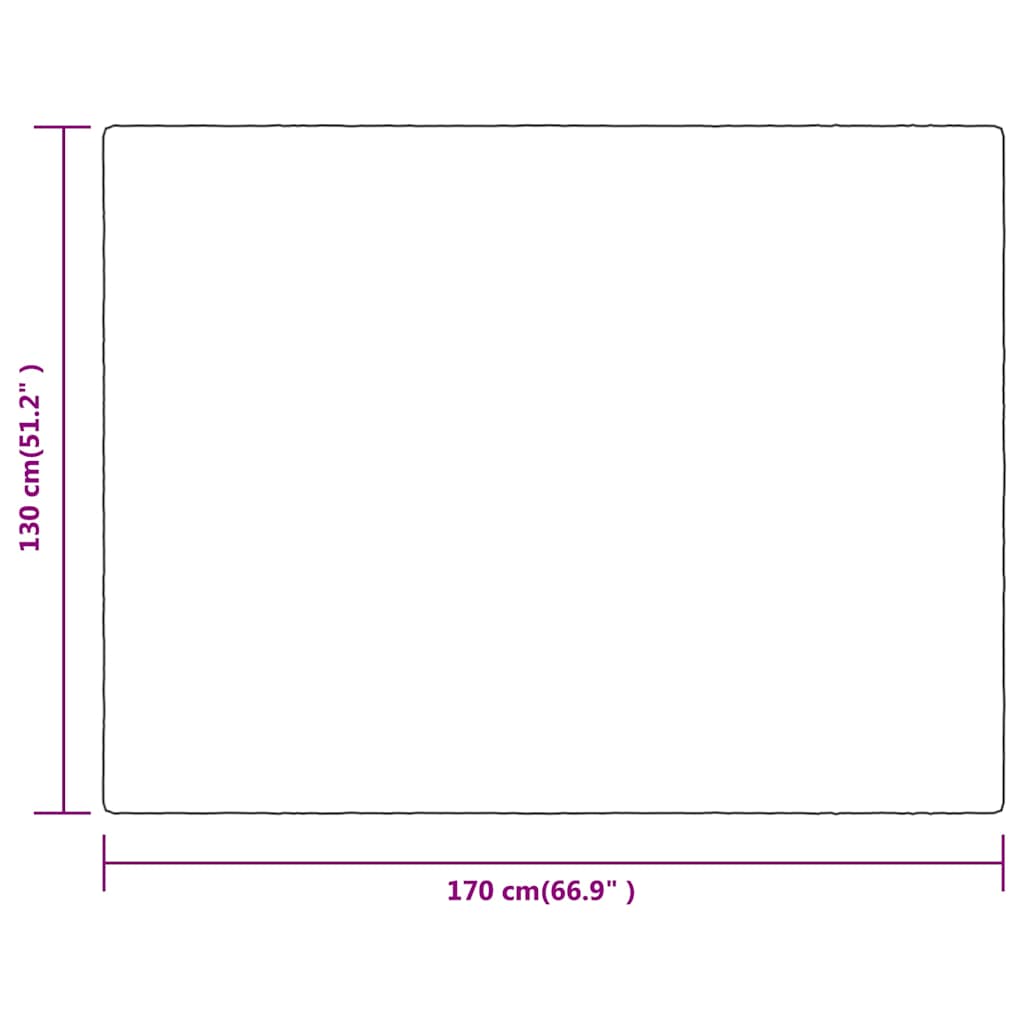 Blanket Desert Mist 130x170 cm Polyester